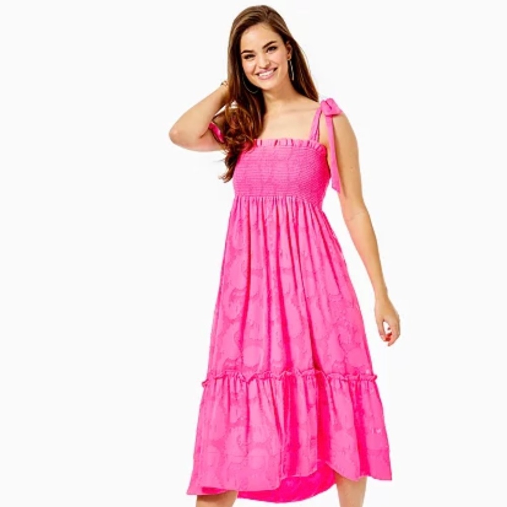 Lilly Pulitzer Rivera Midi Dress XL